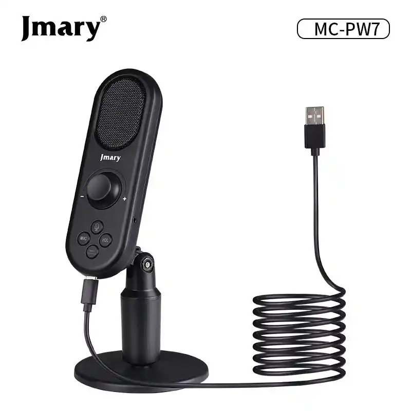 Jmary MC-PW7 RGB USB Recording Microphone