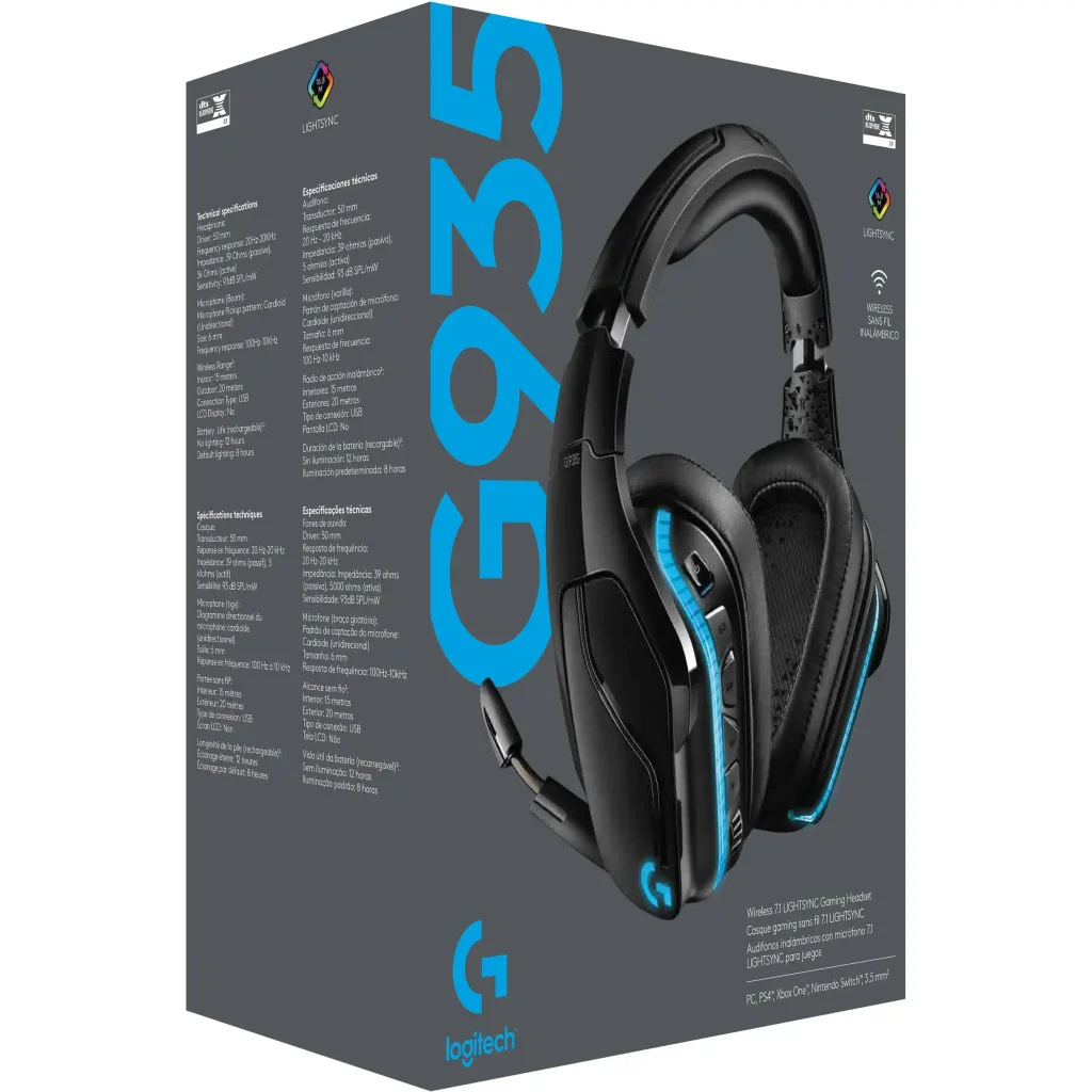 LogitechG935 Wireless Headphone