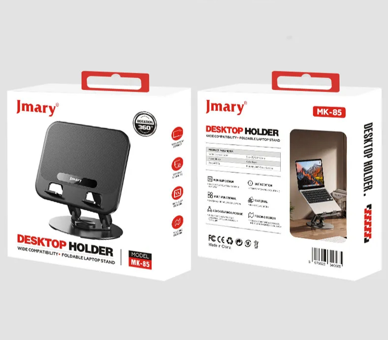 Jmary MK-85 Rotating Foldable Desktop Laptop Stand