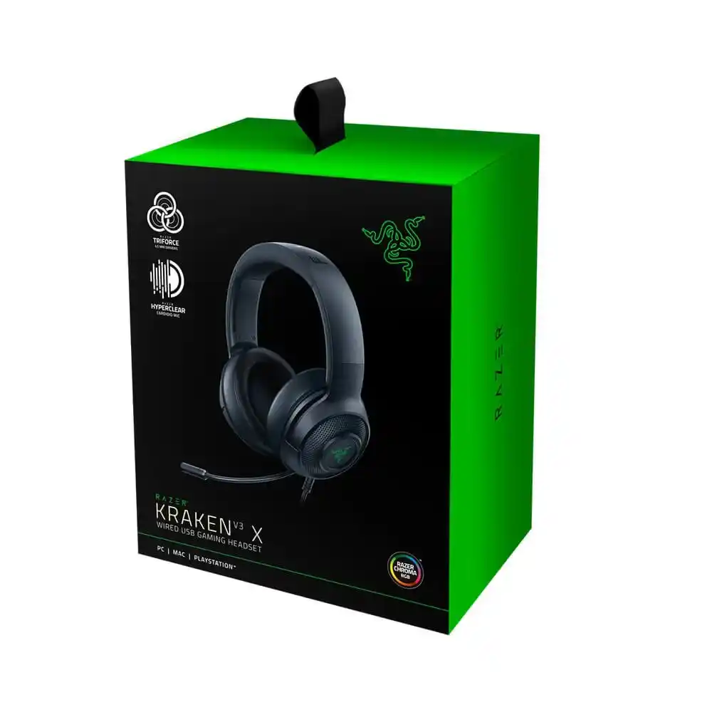 Razer Kraken V3 X Wired USB Gaming Headset